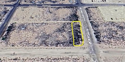 Corner Lot in Pyote, TX