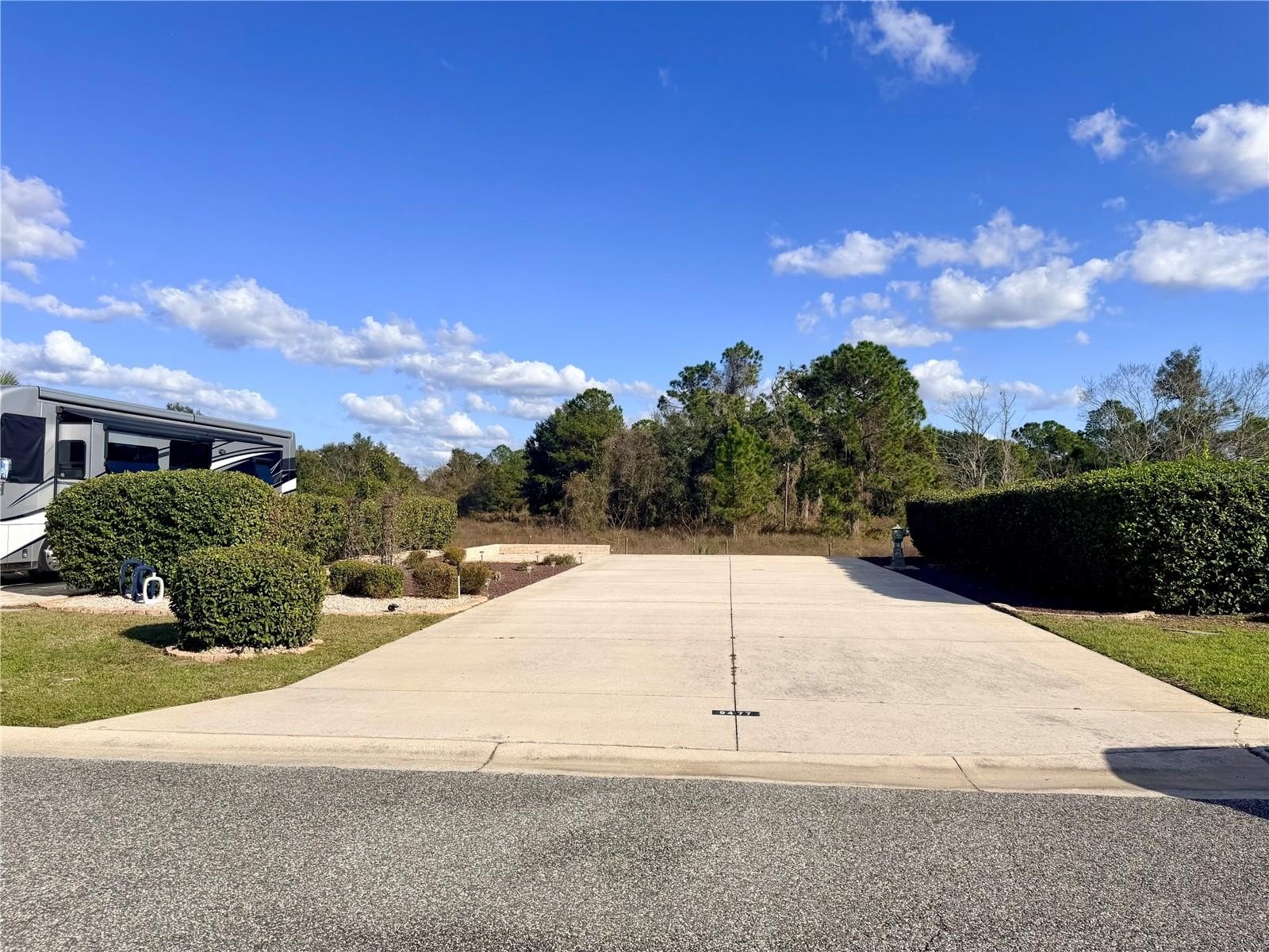 Improved RV Lot in Webster, FL