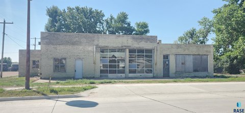 Masonry Gas Station Building