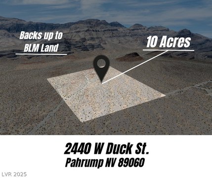 Pahrump Land with Mountain Views