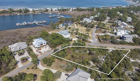 Waterfront Corner Home Site