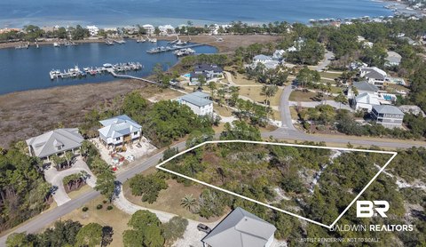 Waterfront Corner Home Site