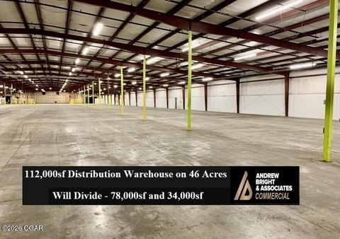 Neosho Distribution Warehouse For Rent