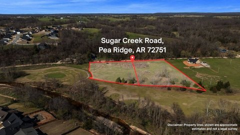 Land Backing Sugar Creek Golf