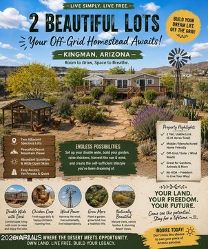 Kingman Land: Two Corner Lots