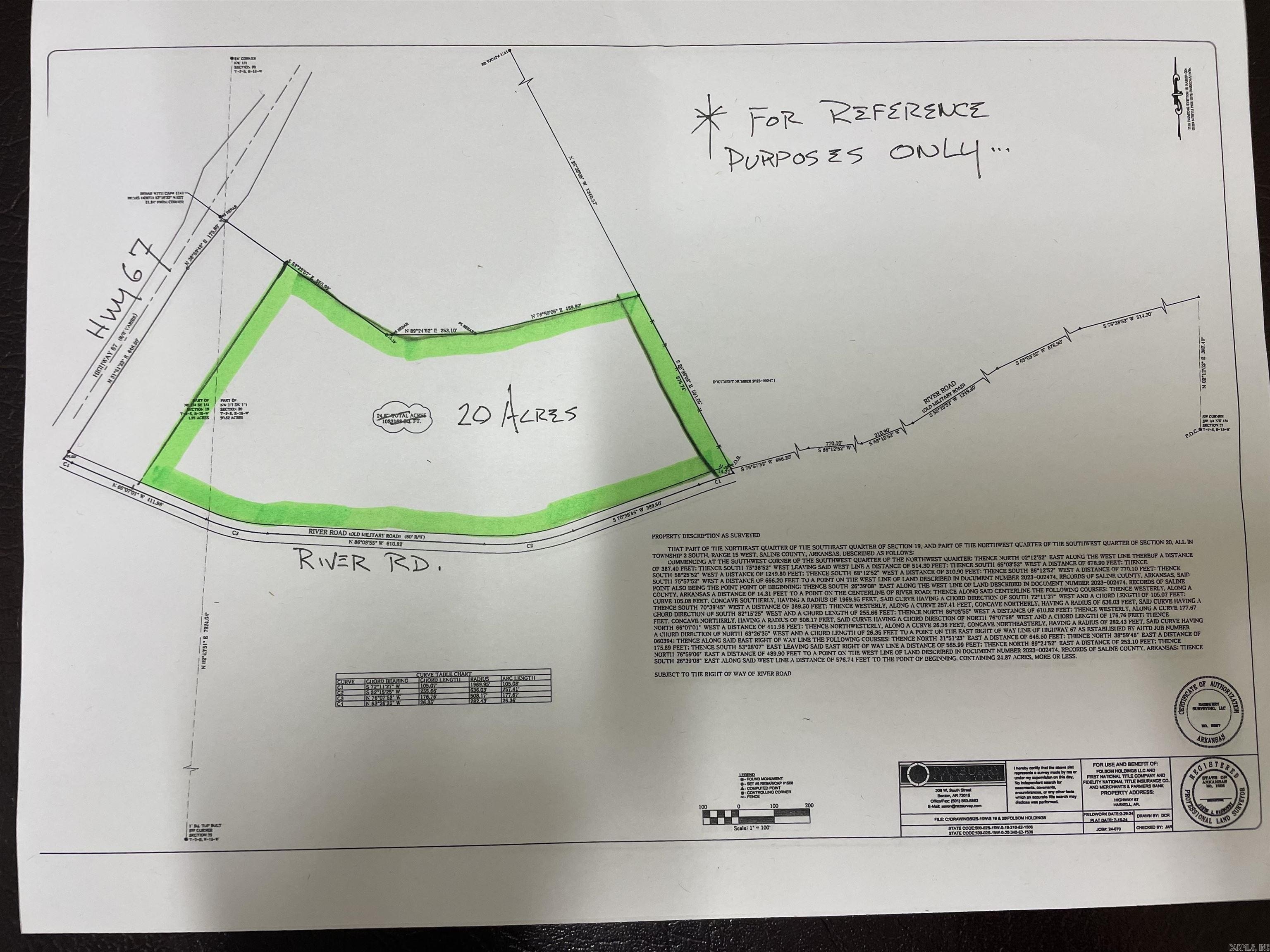 20 Acres in Haskell, AR