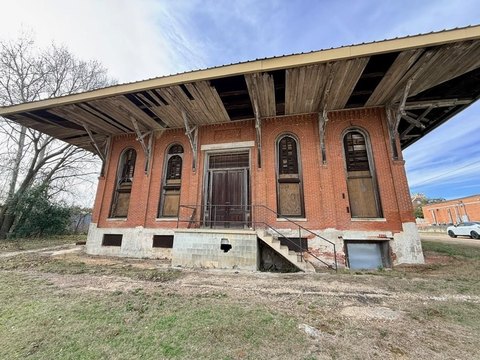 Historic Depot in Downtown Eufaula
