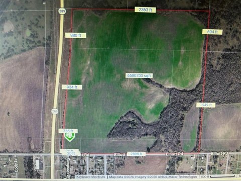 151 Acres Corner Lot Land