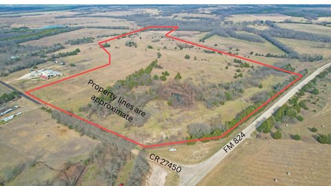 57.5 Acres with Two Ponds