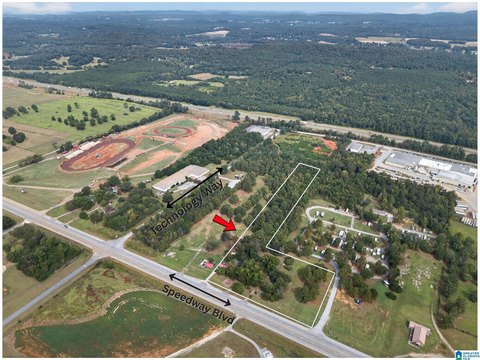 Level Shaded Land Parcel