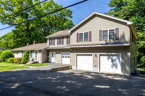 Duplex with Four-Car Garage