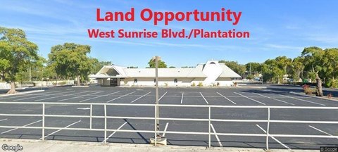 Plantation Commercial Land on Sunrise
