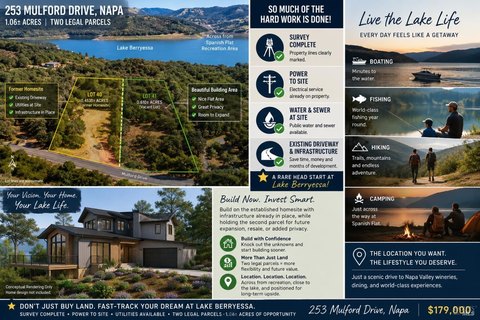 Lake Berryessa Residential Lot