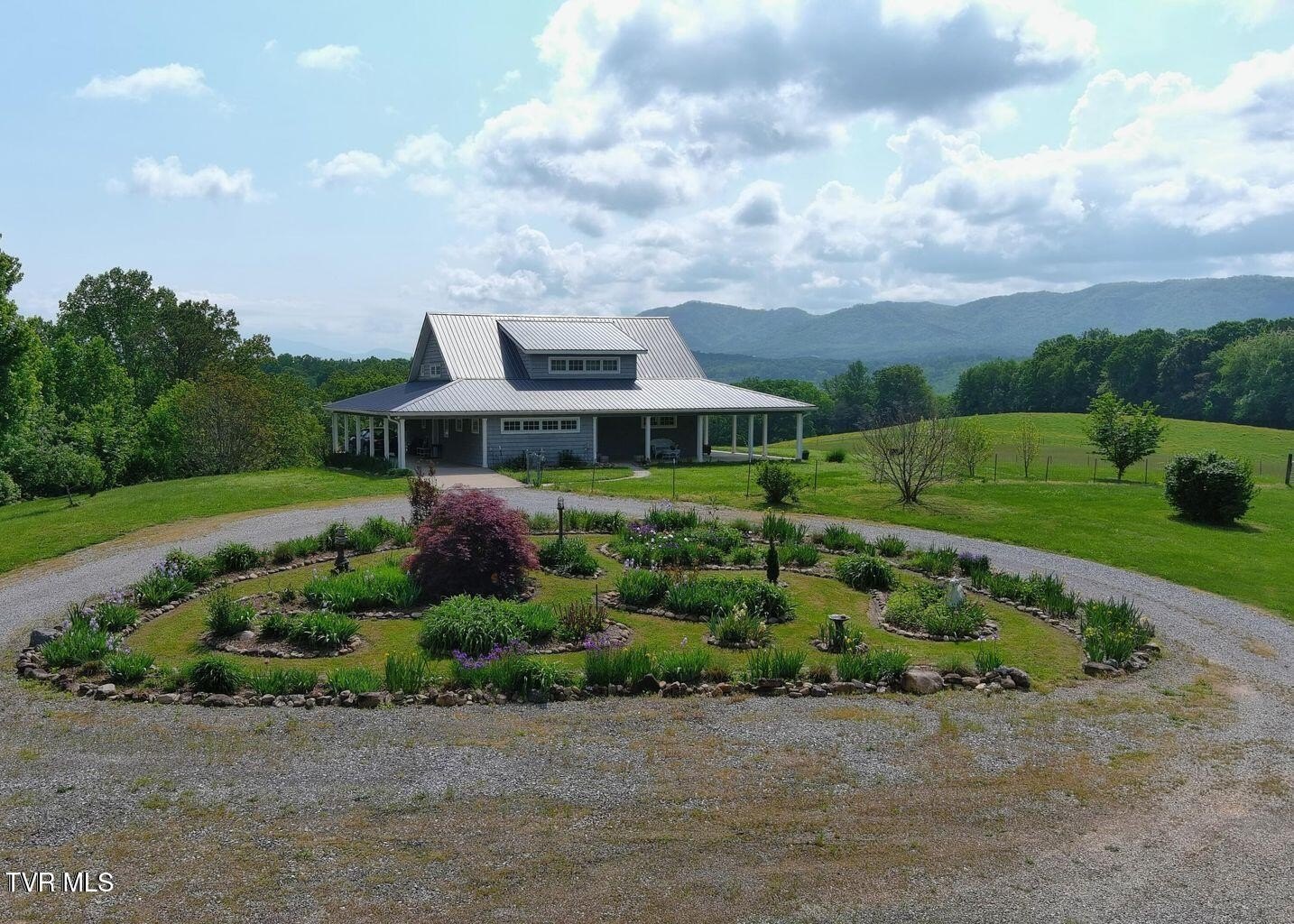 Farmhouse with Mountain Views