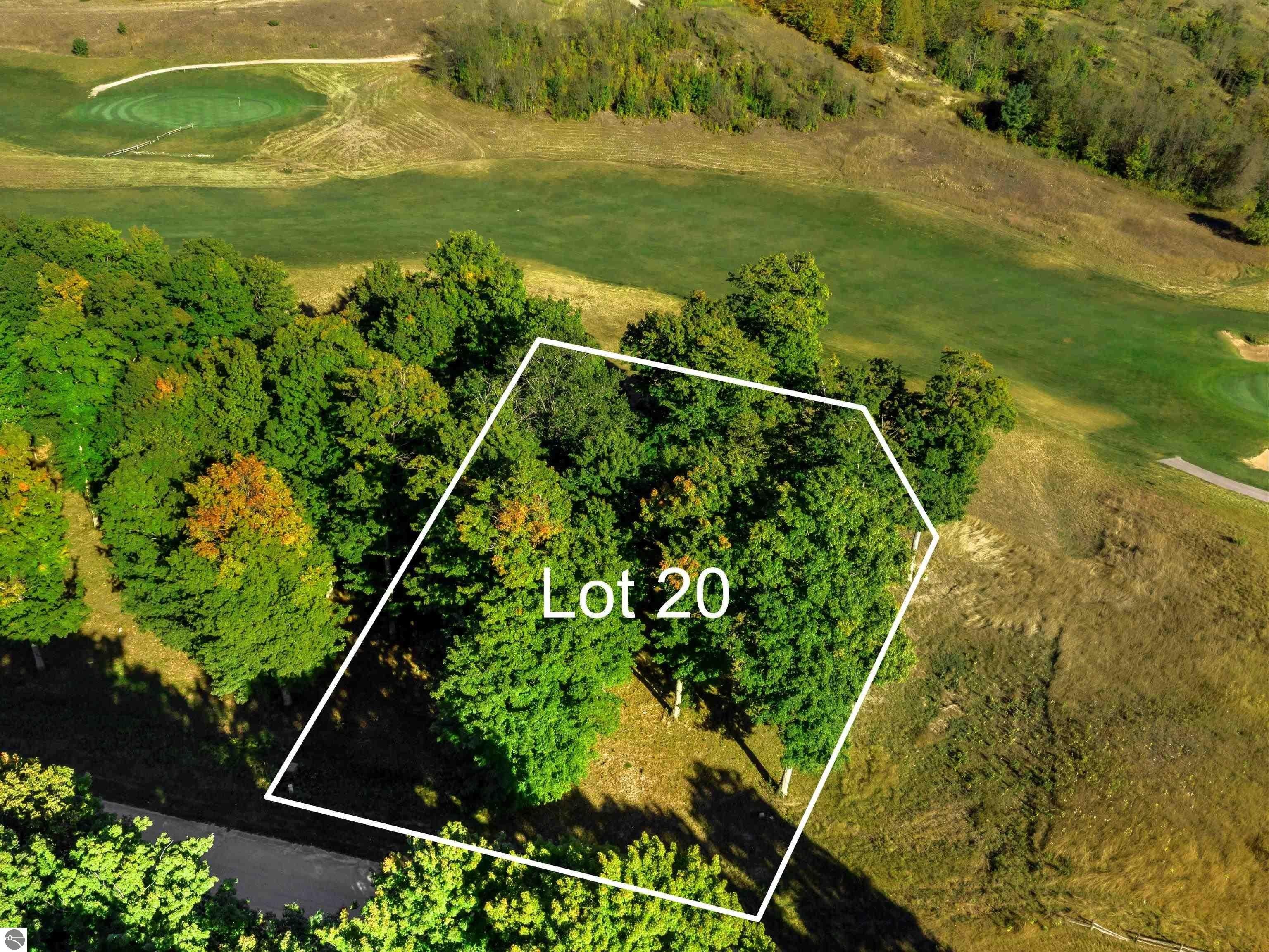 Beulah, MI Wooded Lot