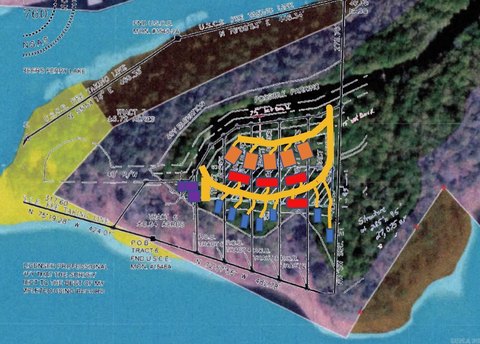 Lakefront Land in Fairfield Bay