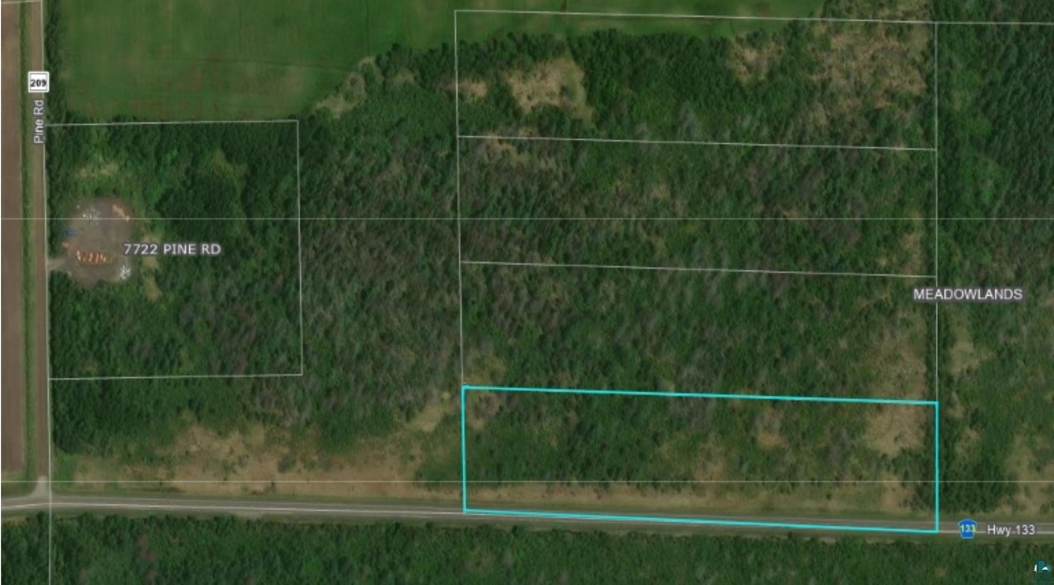 10-Acre Recreational Land on Hwy