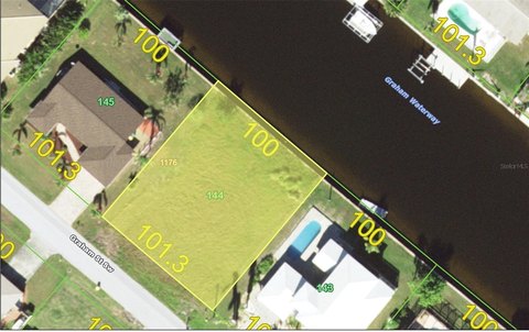 Waterfront Sailboat Lot with Seawall
