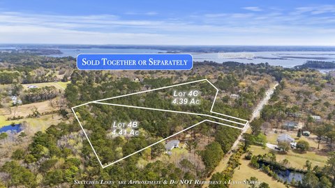 Land in Beautiful Meggett, SC