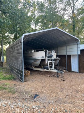 RV Cover and Storage Land