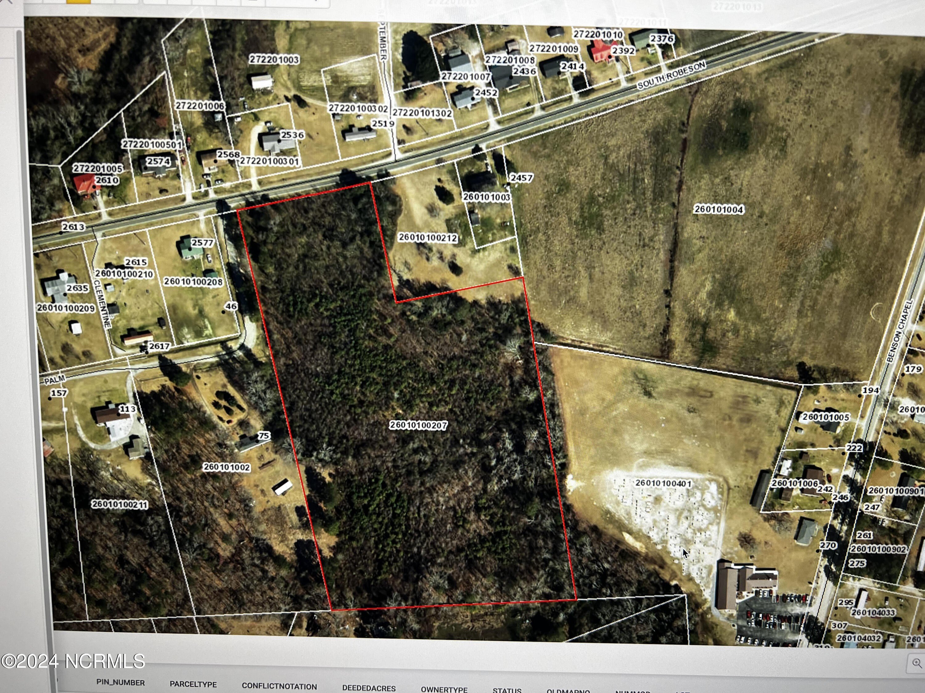 Rowland, NC Wooded Residential Land