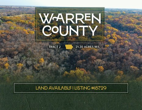 Carlisle, IA Land with Acreage