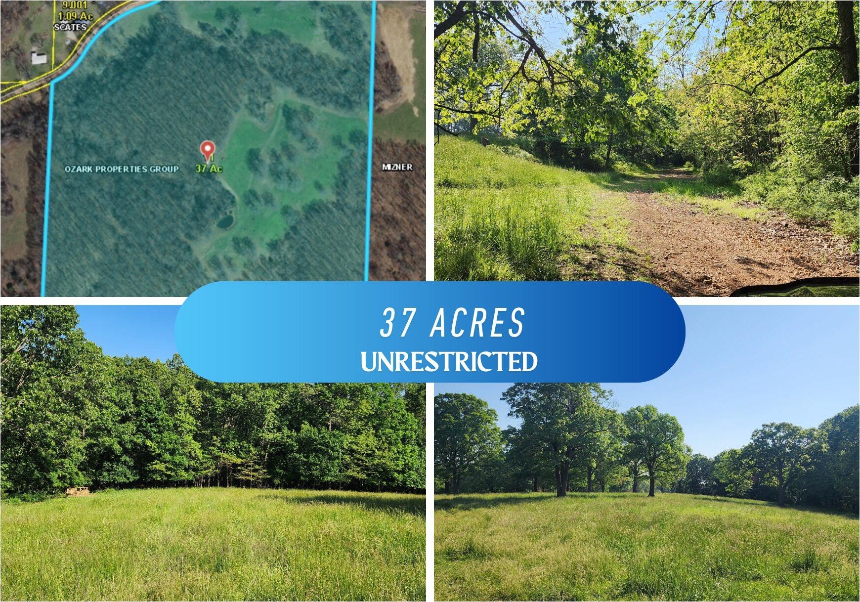 37 Acres Unrestricted Land