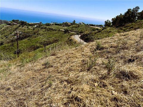 Malibu Vacant Lot with Views