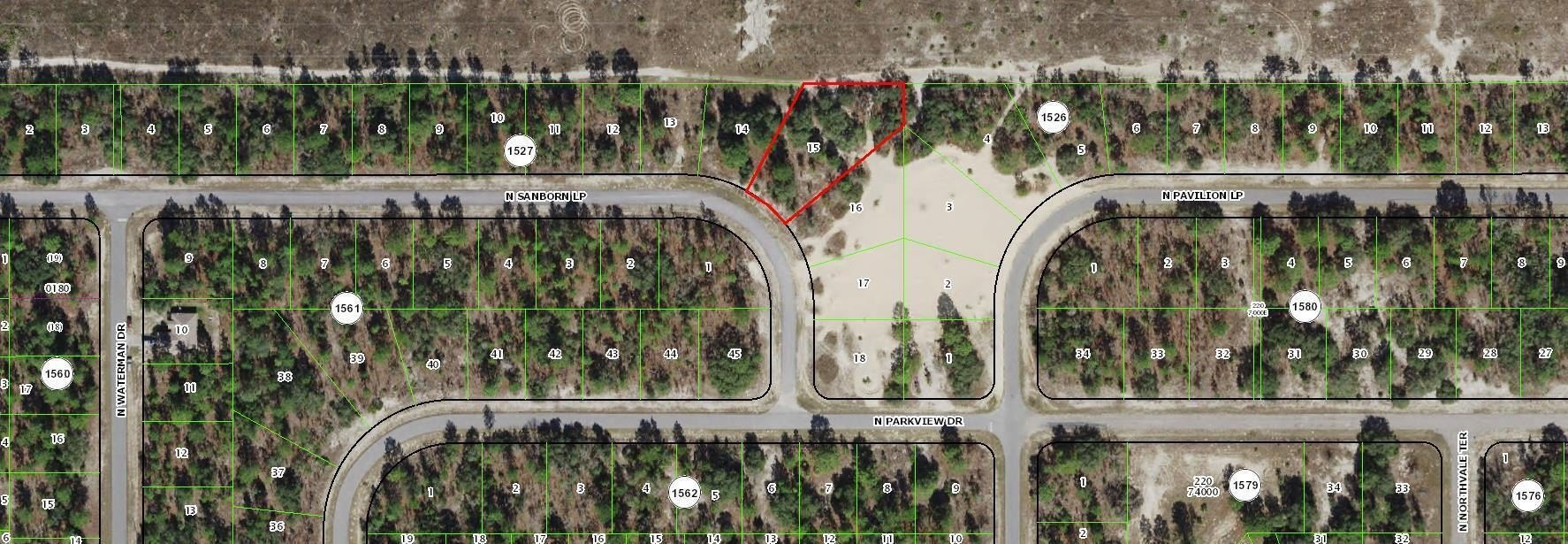 Oversized Homesite in Citrus Springs