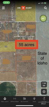 55 Acres Near State Land