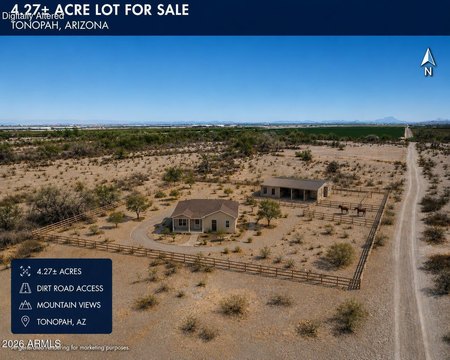 Tonopah Acreage with Mountain Views