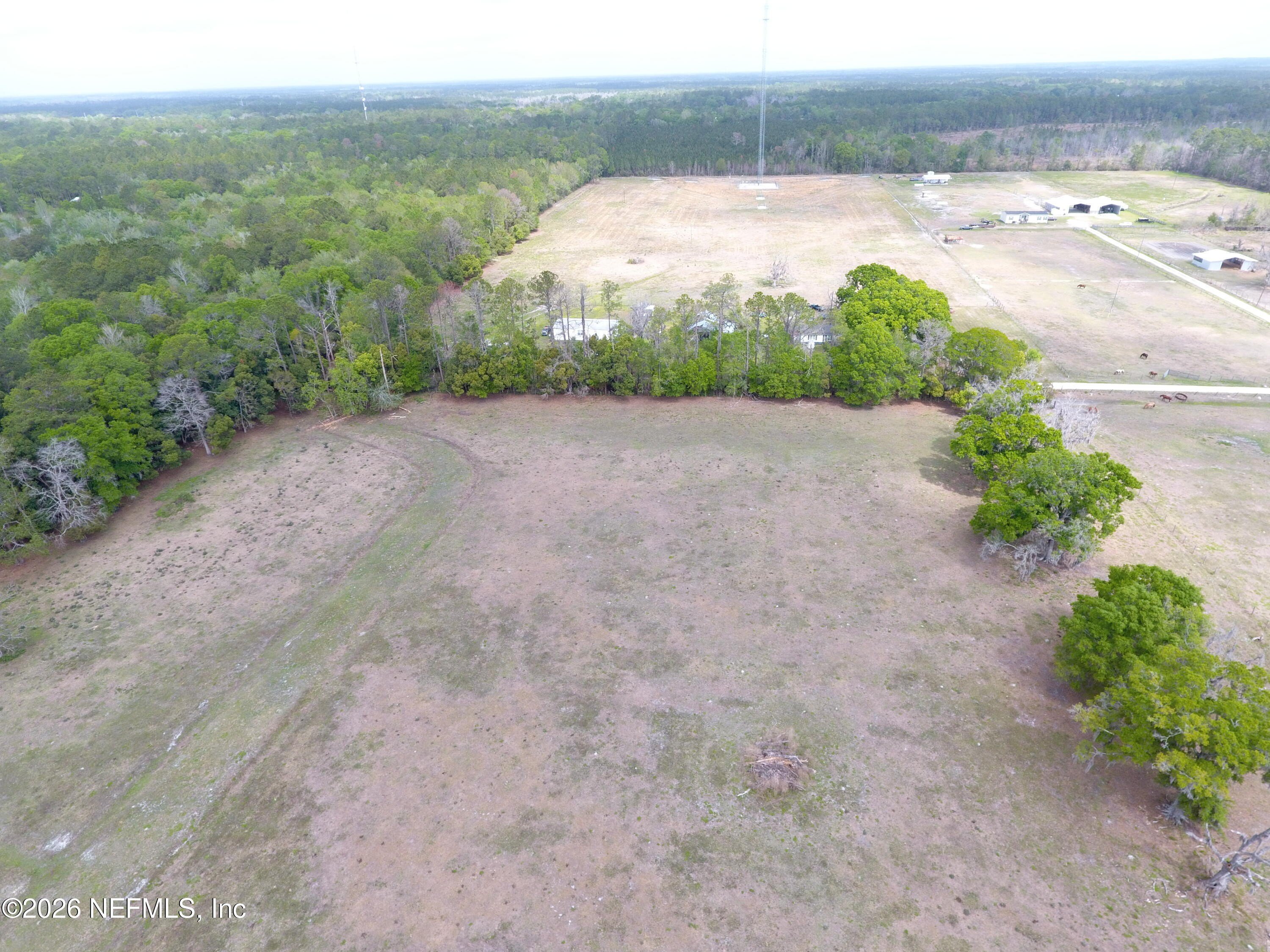 10 Acres Fenced Land