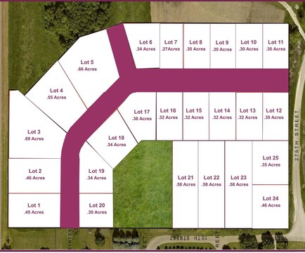 Residential Lot in Quasqueton, Iowa