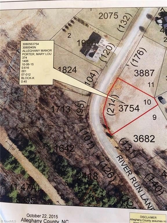 Corner Lot in Sparta, NC