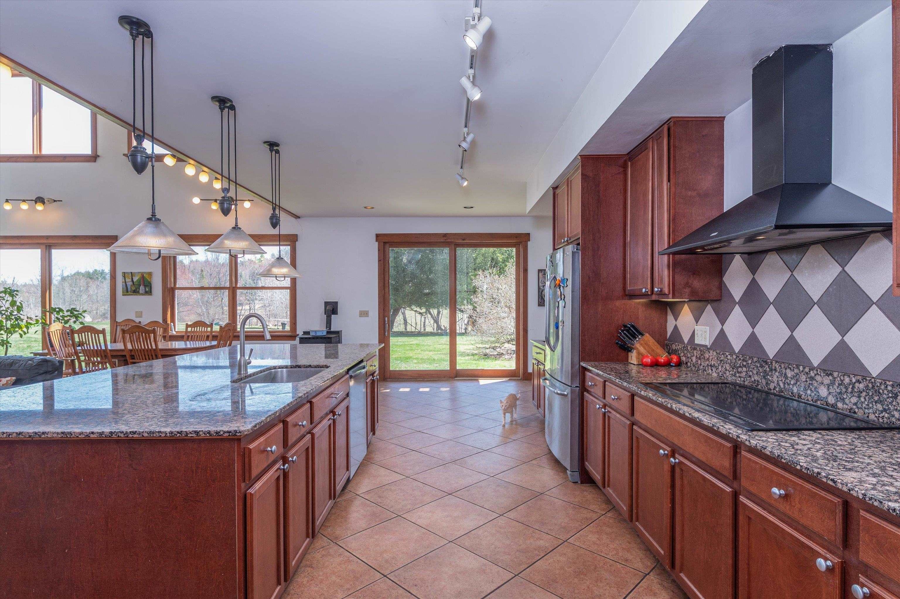 Spacious Gambrel Home with Mountain Views
