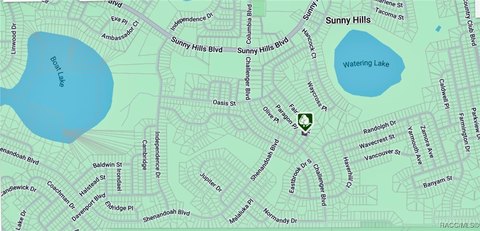 Five Homesites in Sunny Hills