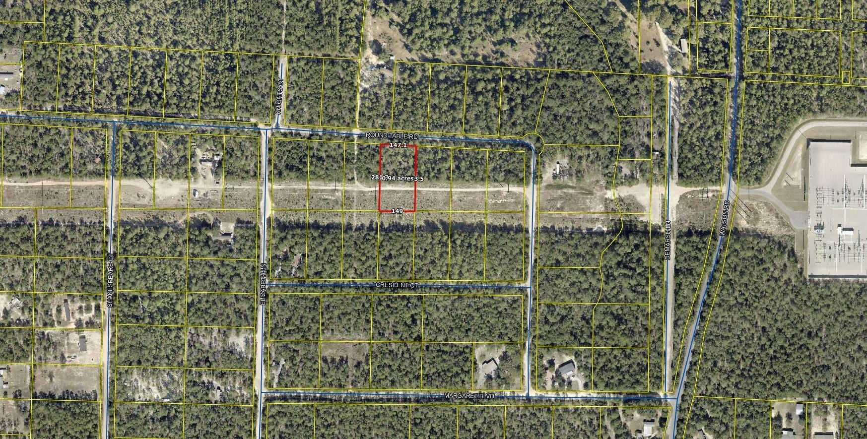 DeFuniak Springs Wooded Residential Lot