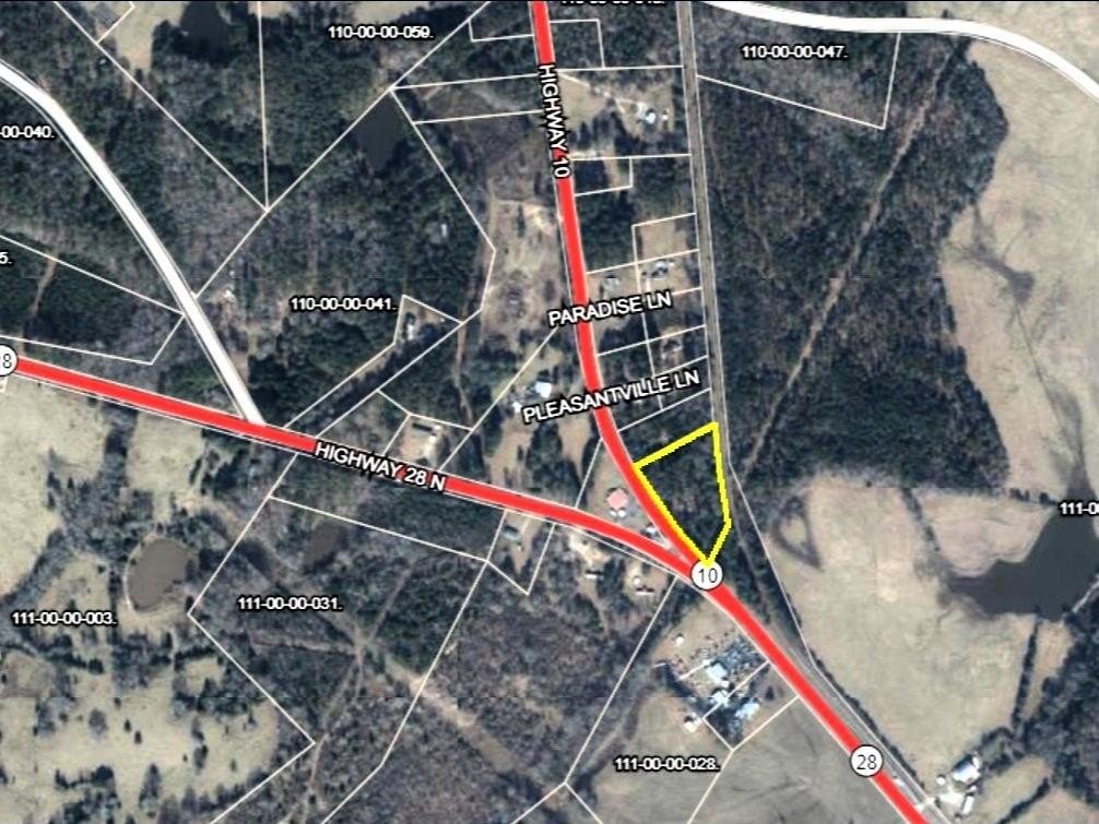 McCormick County Wooded Land