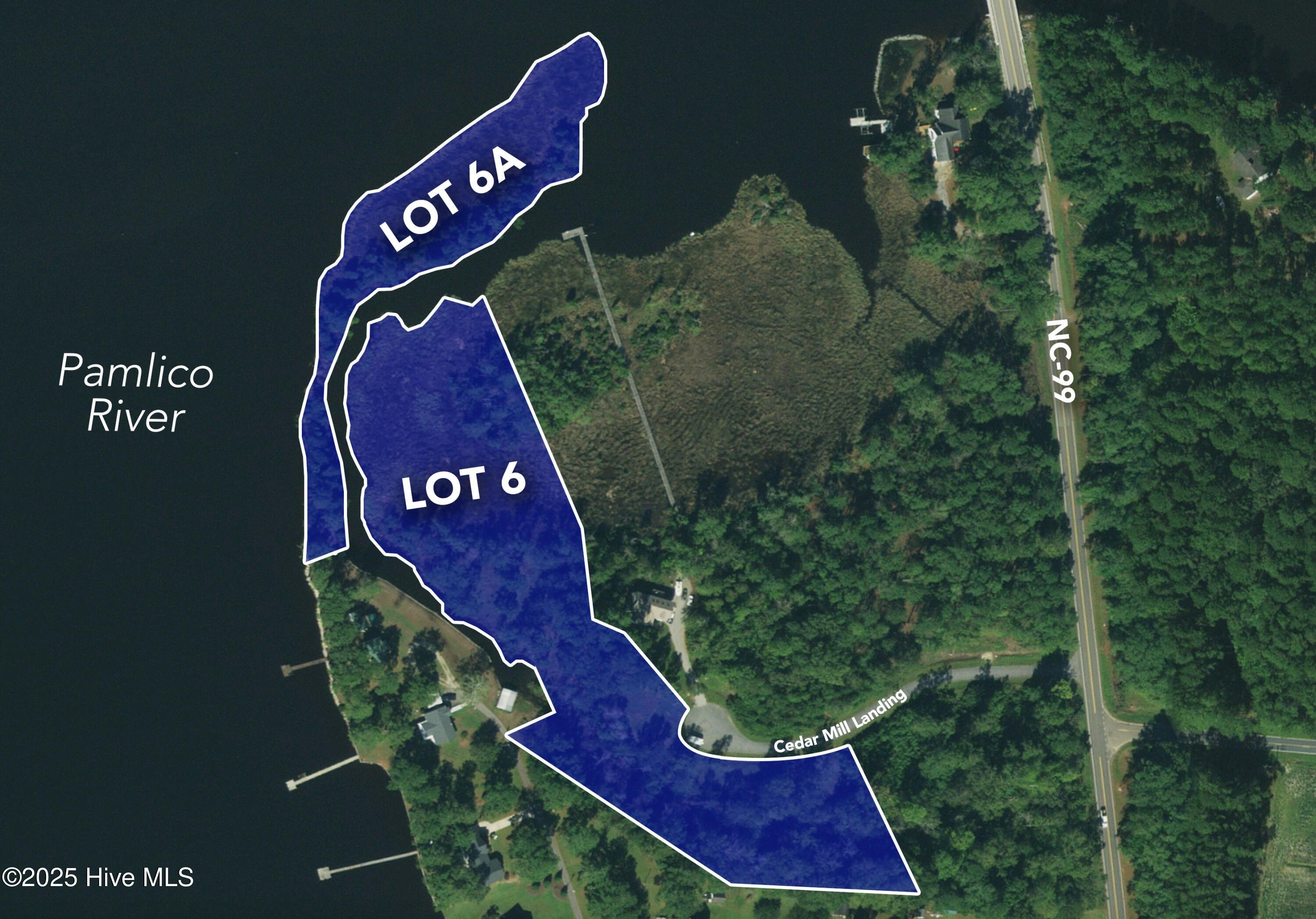 Waterfront Land on Pungo Creek