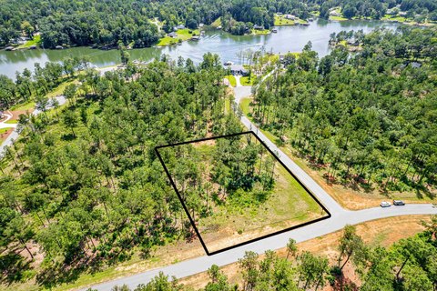 Interior Corner Waterfront Lot