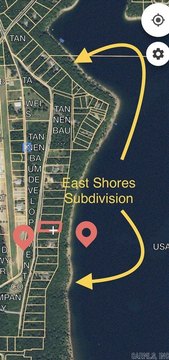 Lakefront Lots in Resort Area