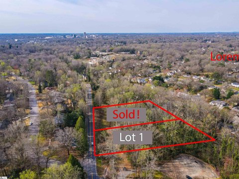 Wooded Lot Near Downtown Greenville