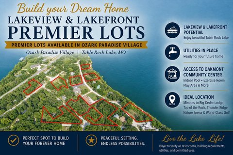 Buildable Lots Near Table Rock