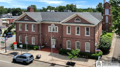 Multi-Story Brick Office Building