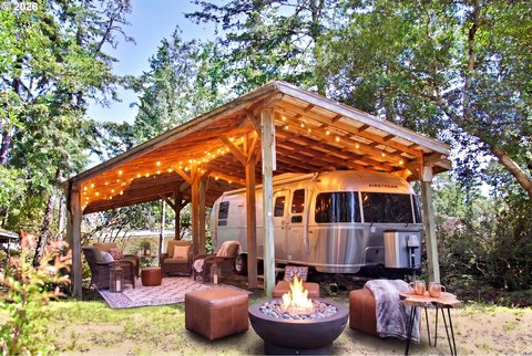 RV Lot with Ramada Shelter