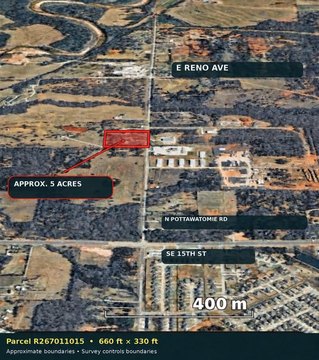 Land, Harrah, OK