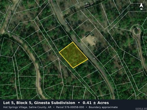Vacant Land, Hot Springs Village, AR