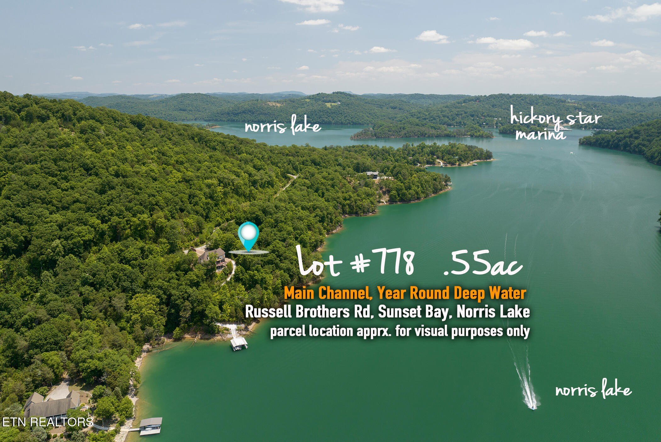 Norris Lakefront Lot Opportunity