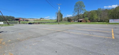 Paved Commercial Land