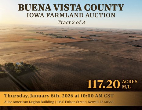 Productive Farmland Auction in Storm Lake